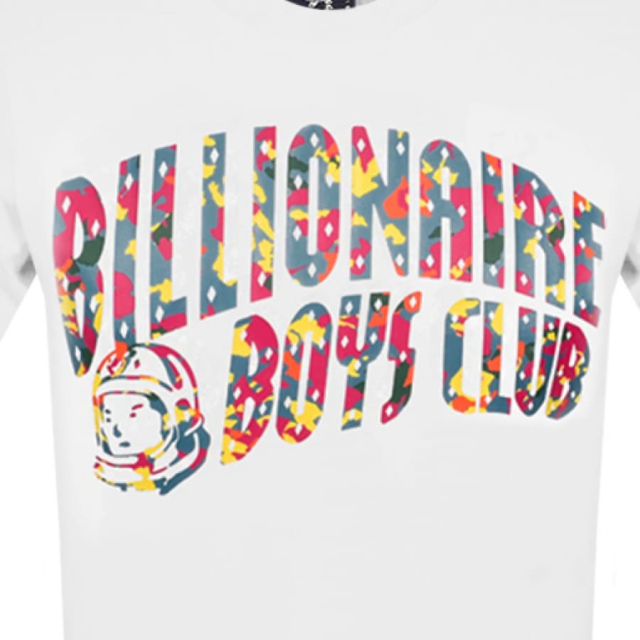 Alternative Image for ProductBillionaire Boys Club Confetti Logo T Shirt White3